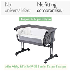 Joey and Joan two-pack bassinet sheets highlight easy laundry rotation and ready replacements