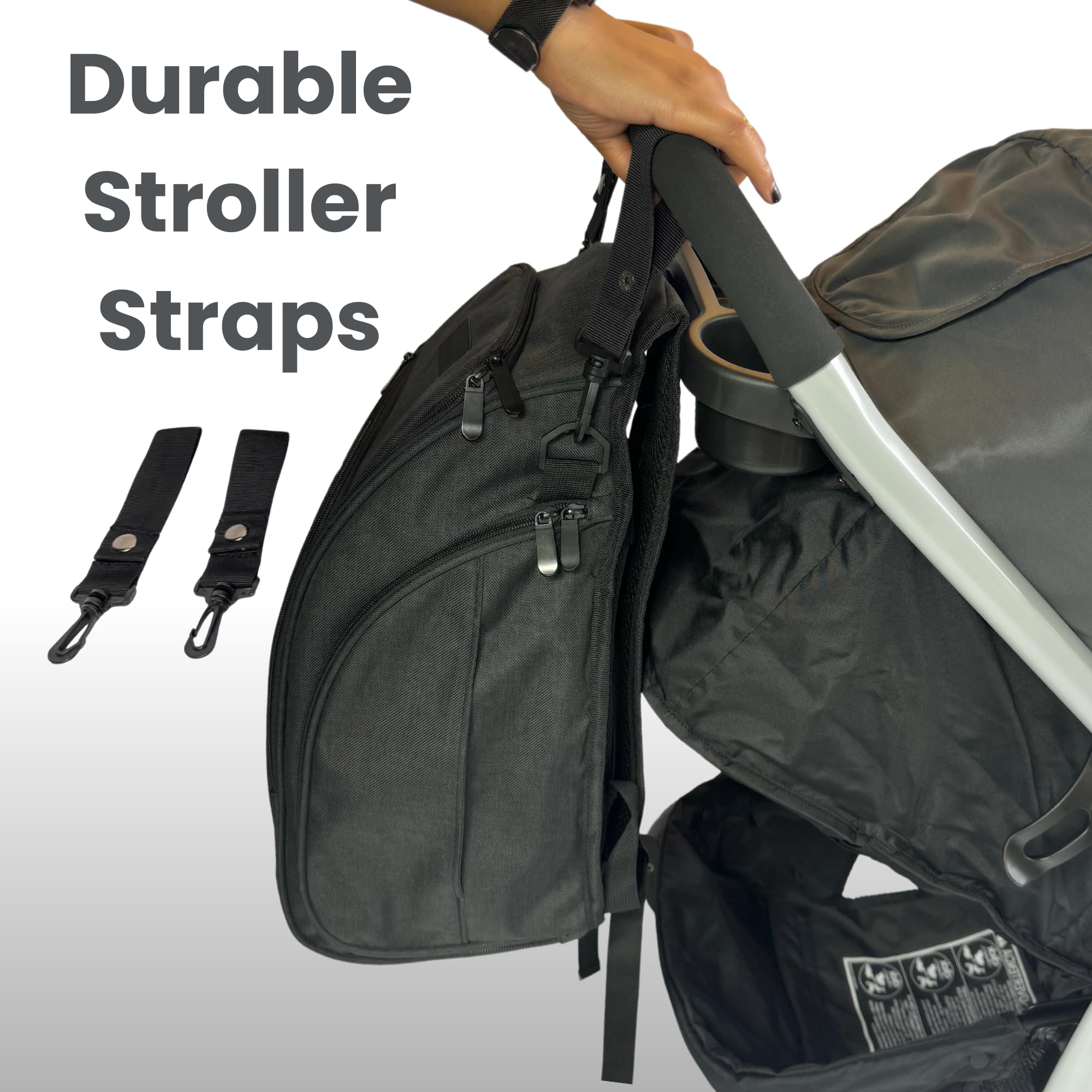 JOHAR diaper backpack anti-theft pocket protects valuables during travel