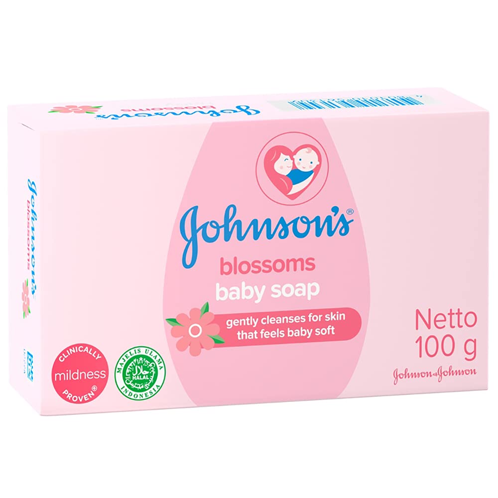 Johnson & Johnson Baby Lotion Bar Blossoms pack — gentle cleanse for baby's delicate skin.