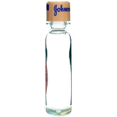 Johnson & Johnson Baby Oil on dry areas helps moisturize skin.