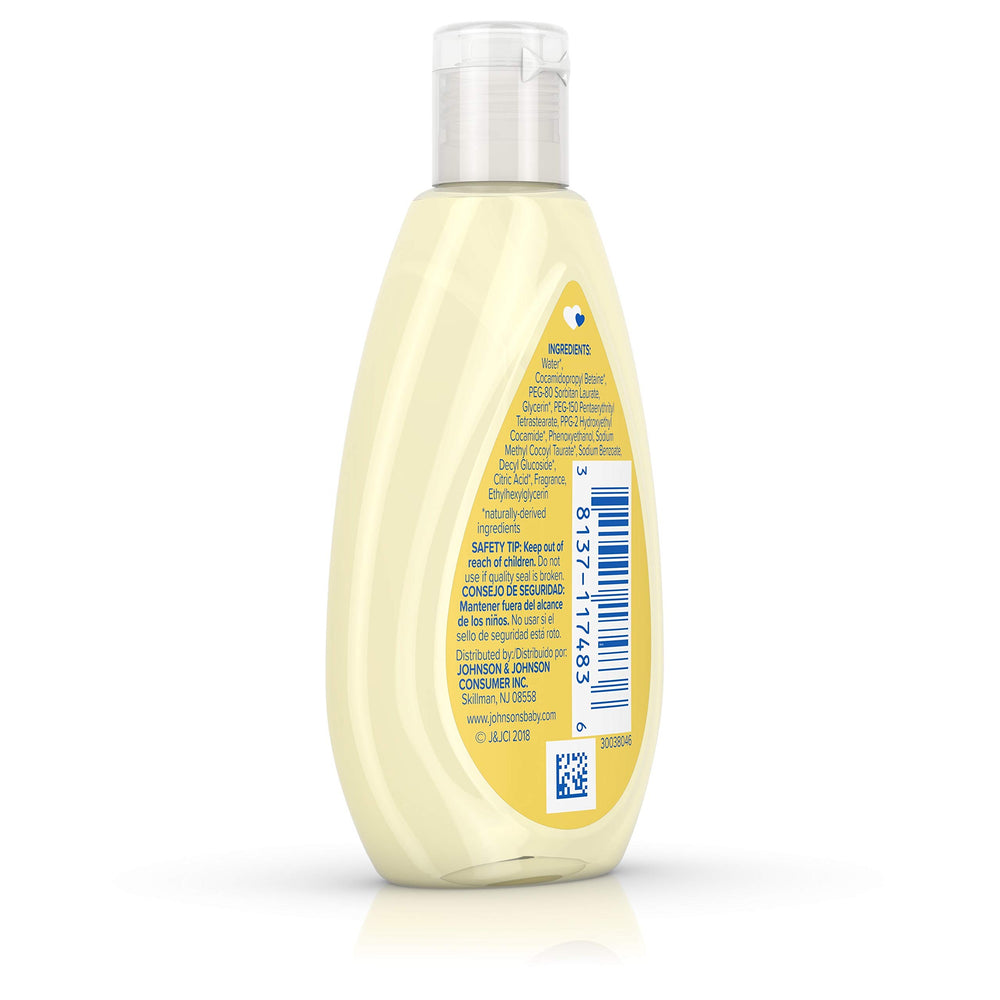Johnson & Johnson hypoallergenic and fragrance-free formula reduces irritations during bath