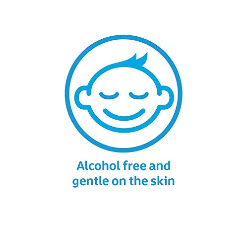 Johnson & Johnson paraben-free icon close-up reinforces skin-safe formula.