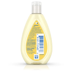 Johnson & Johnson tearless formula helps keep eyes comfortable during bath time