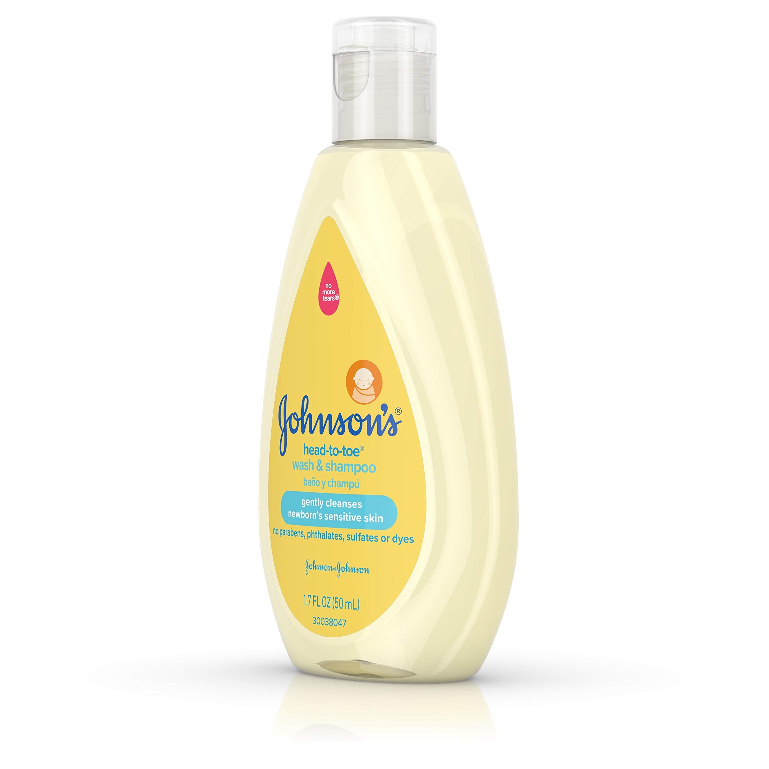 Johnson & Johnson tearless formula makes bath time soothing for caregivers