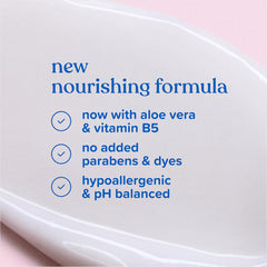 Johnson's Baby Lotion 72-hour hydration graphic demonstrates long-lasting softness.