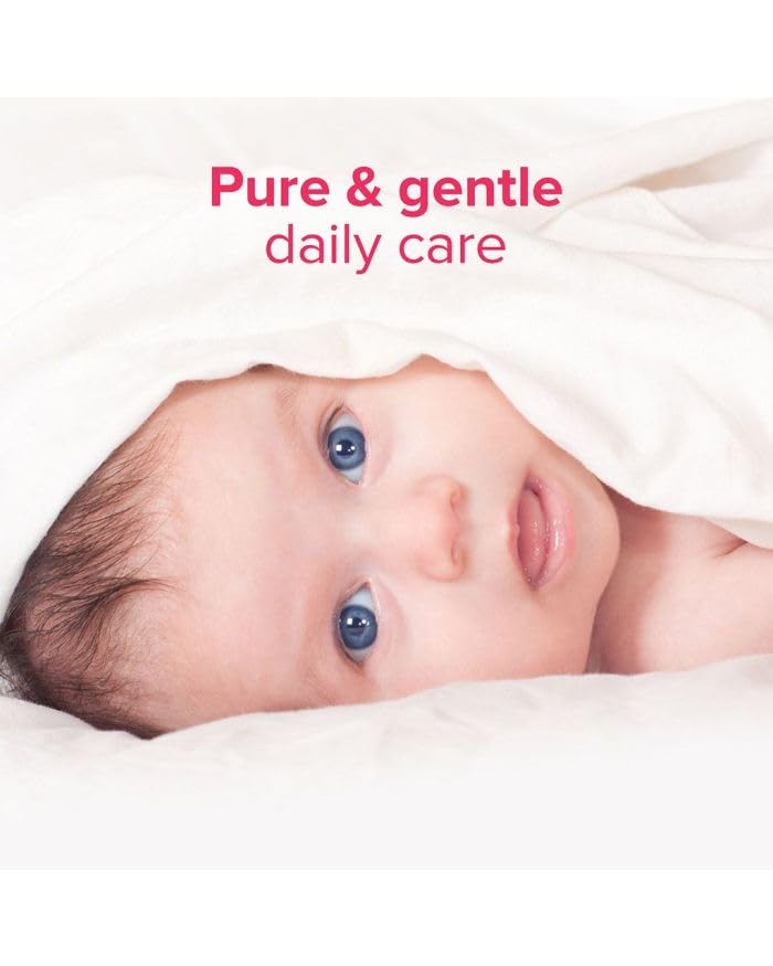 Johnson's Baby Lotion application on skin showing quick absorption and smooth finish.