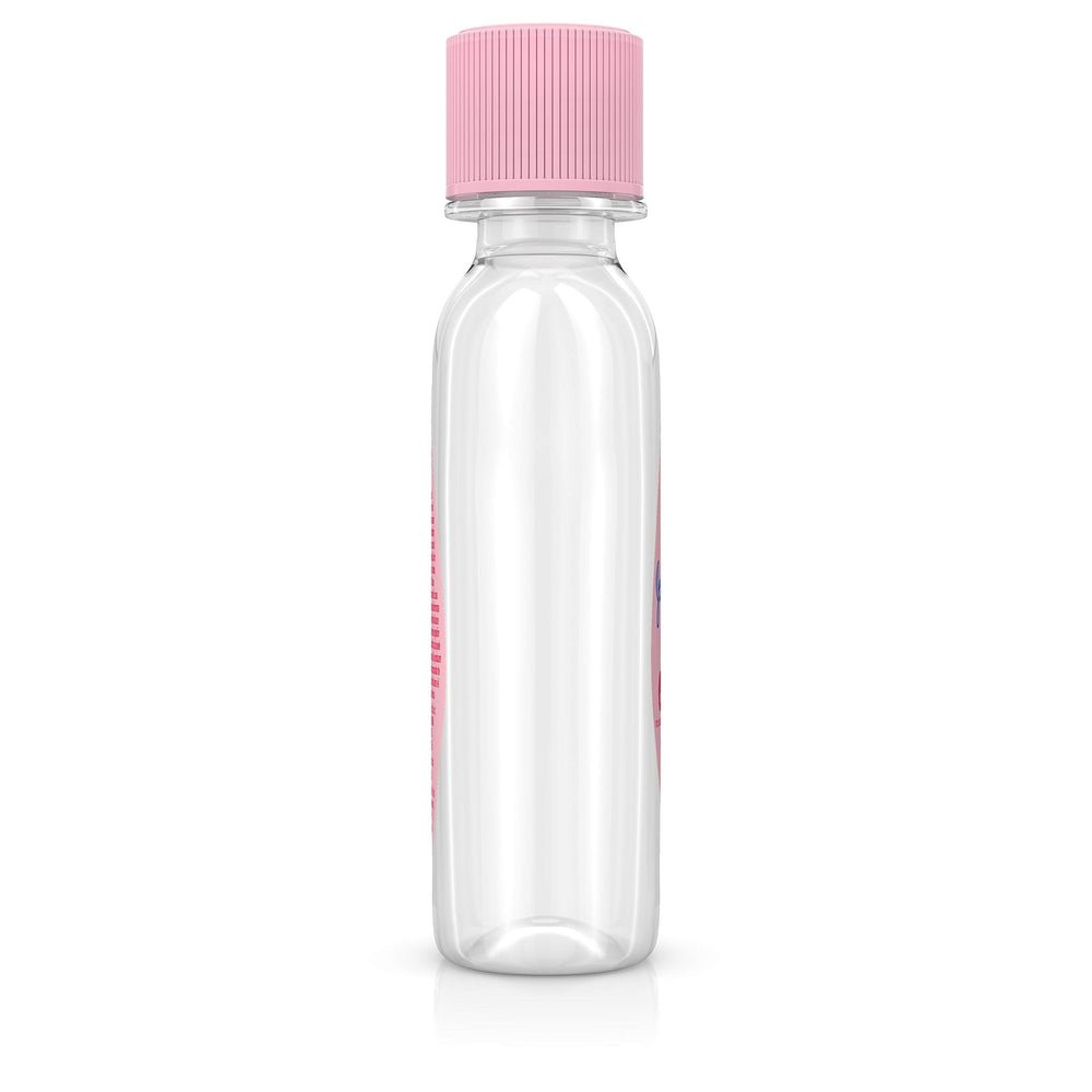 Johnson's Baby Oil helps soothe dry skin and rough patches.