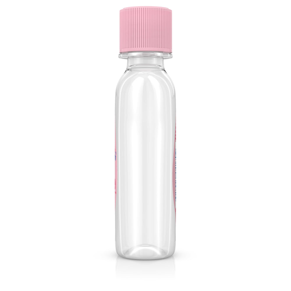 Johnson's Baby Oil silky texture applied for easy spread on skin