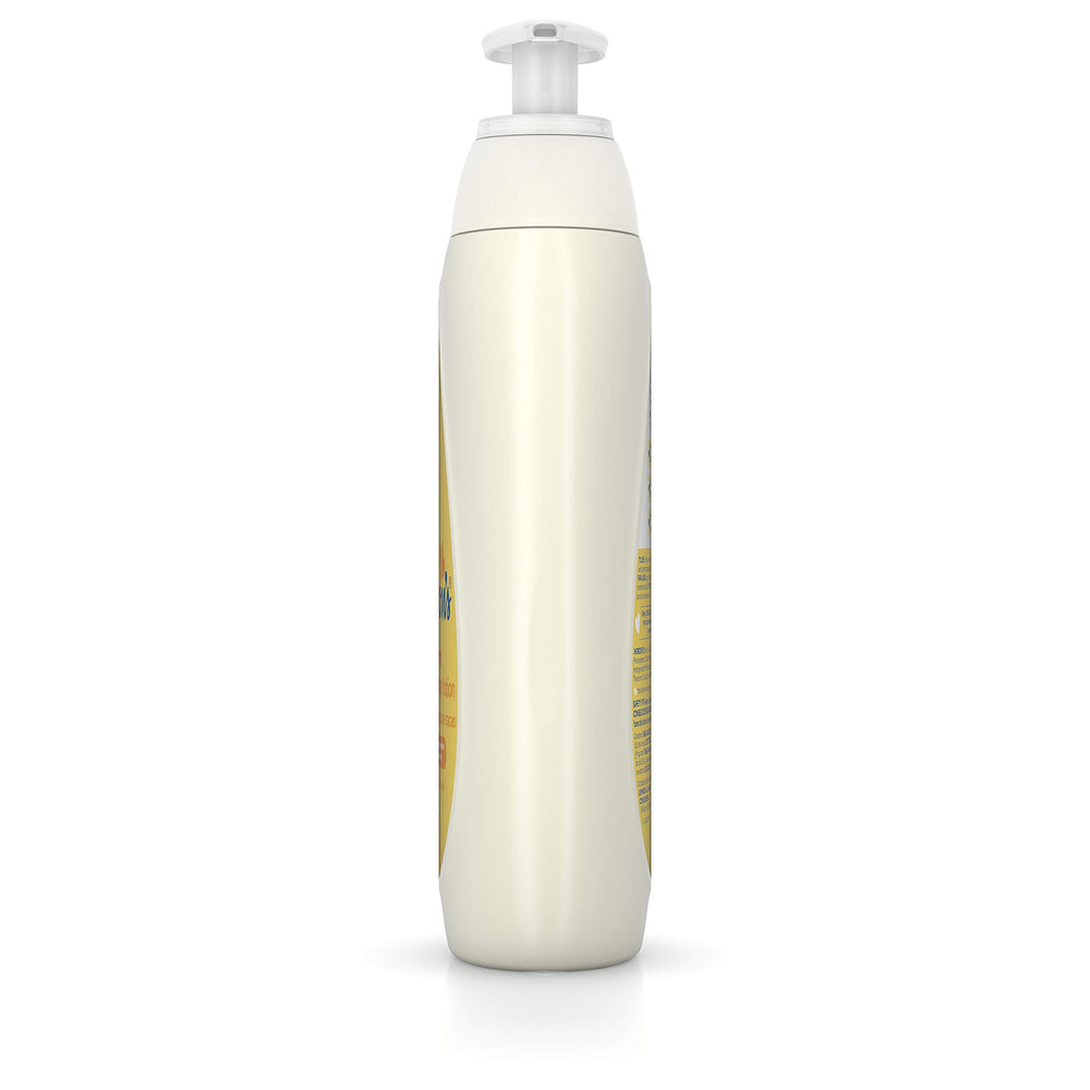 Johnson's Baby Pack3 after-bath use conveys calming, comfortable skin