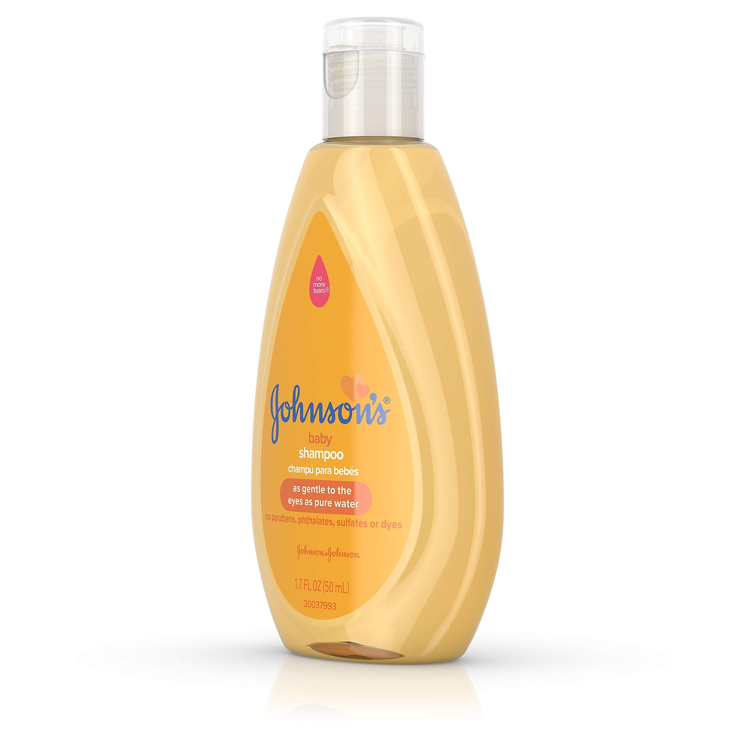 Baby fresh scent lingers softly after rinsing with this light formula.