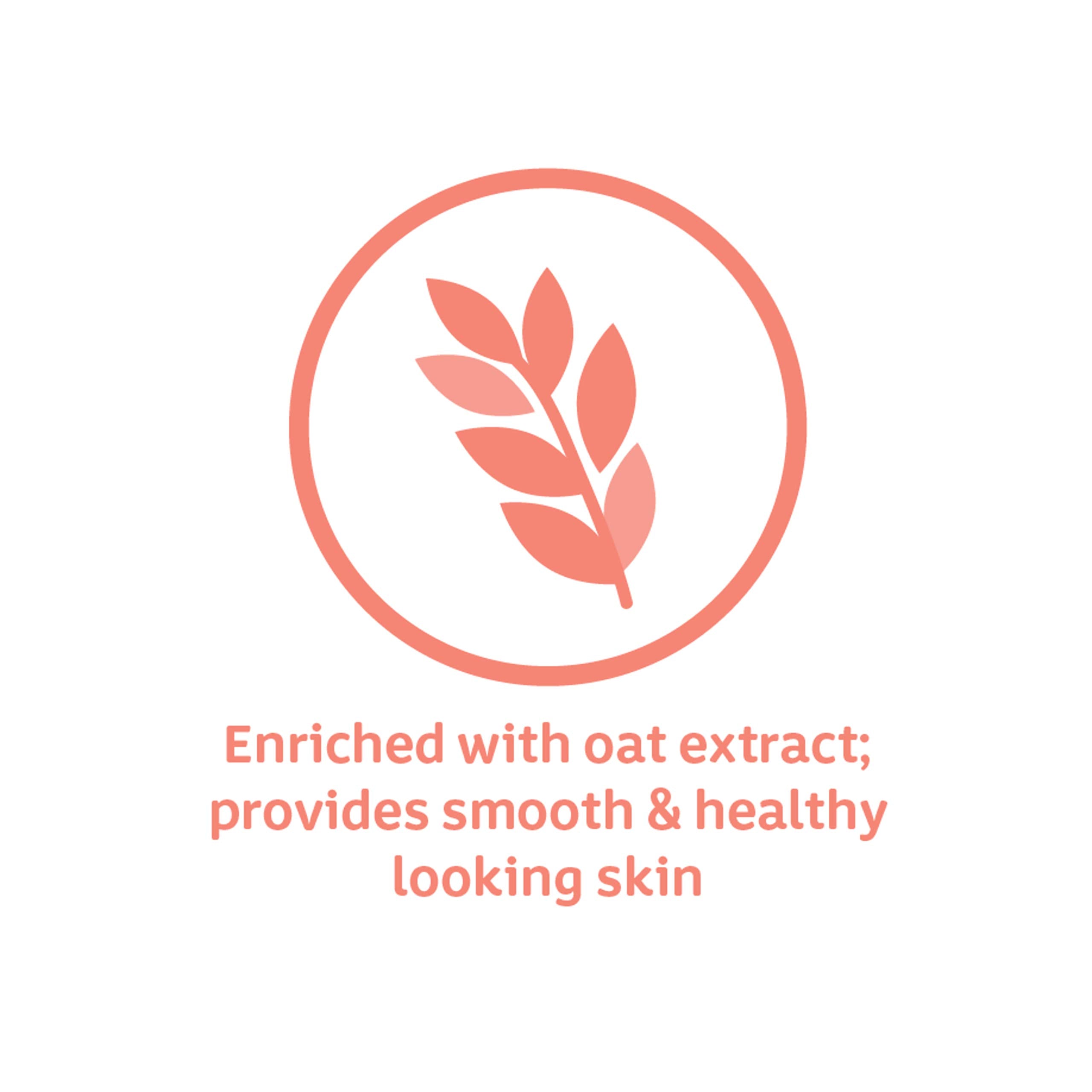 Johnson's Baby Shea & Cocoa Butter Lotion ingredients panel shows nourishing components