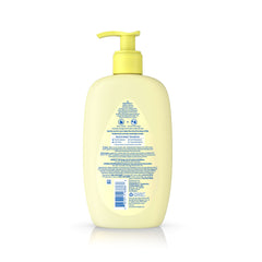 Soft-skin results after using Johnson's Head-to-Toe Baby Lotion.