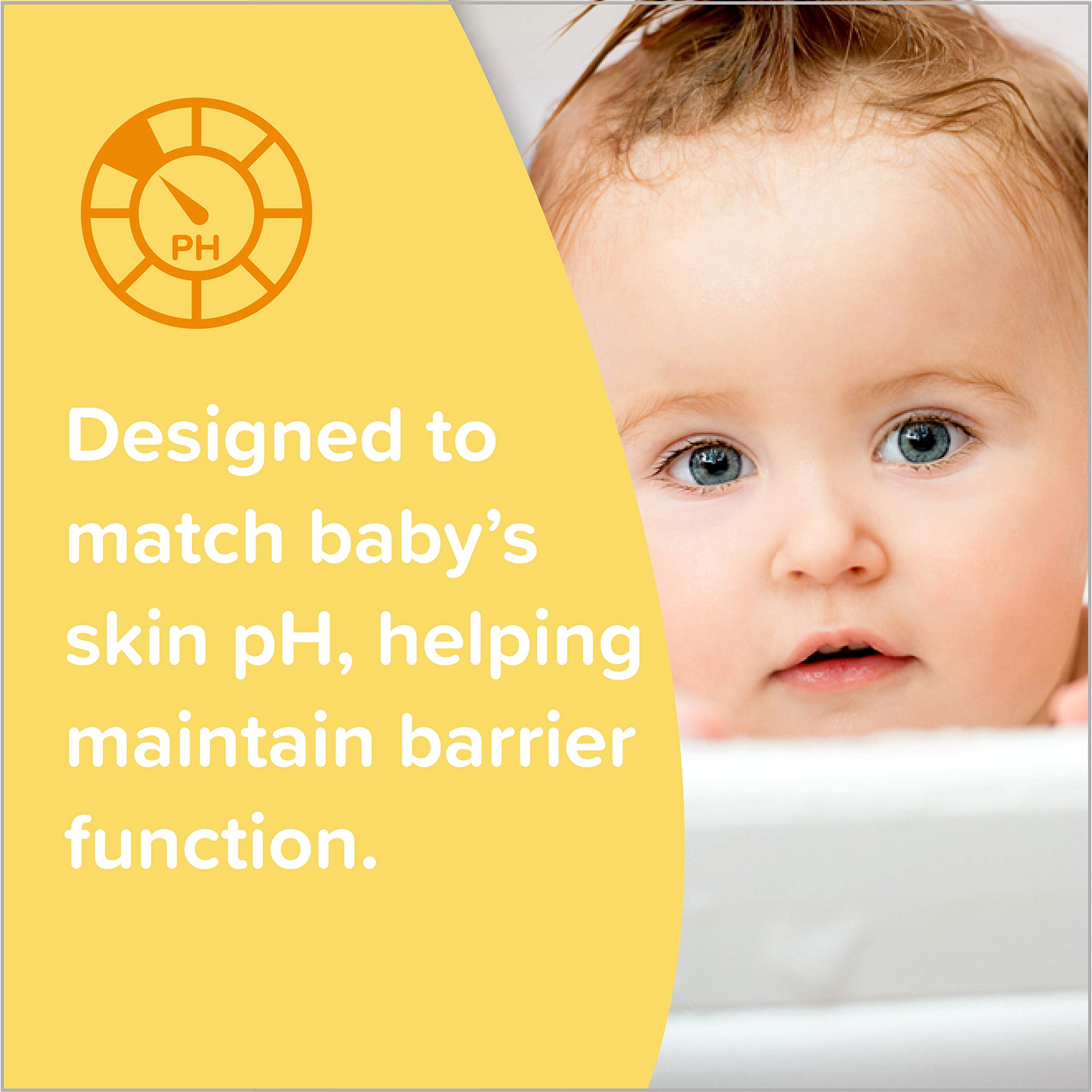 Pediatrician-tested Johnson's Head-To-Toe label on bottle.