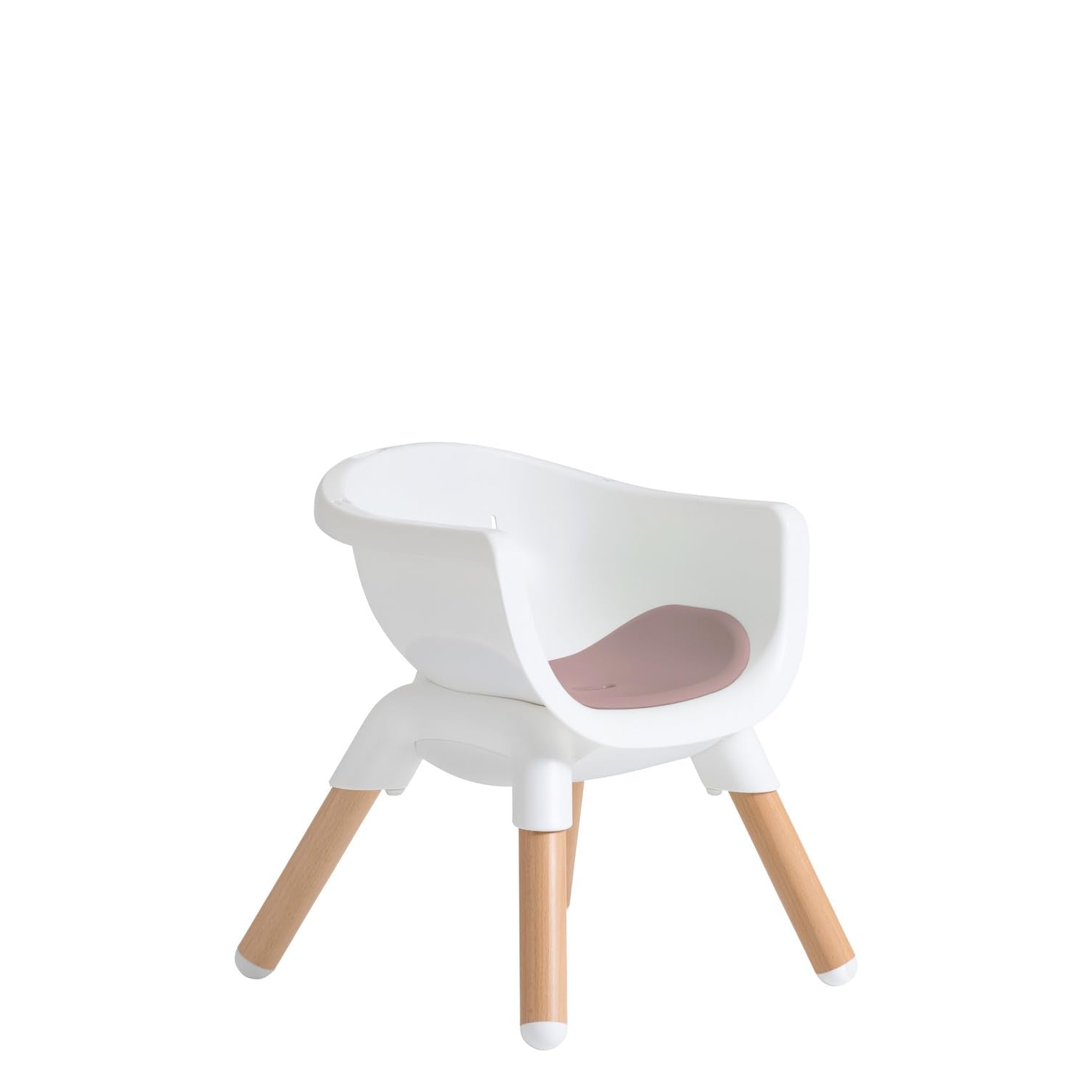 Joie Chai height-adjustable legs offer table or counter height