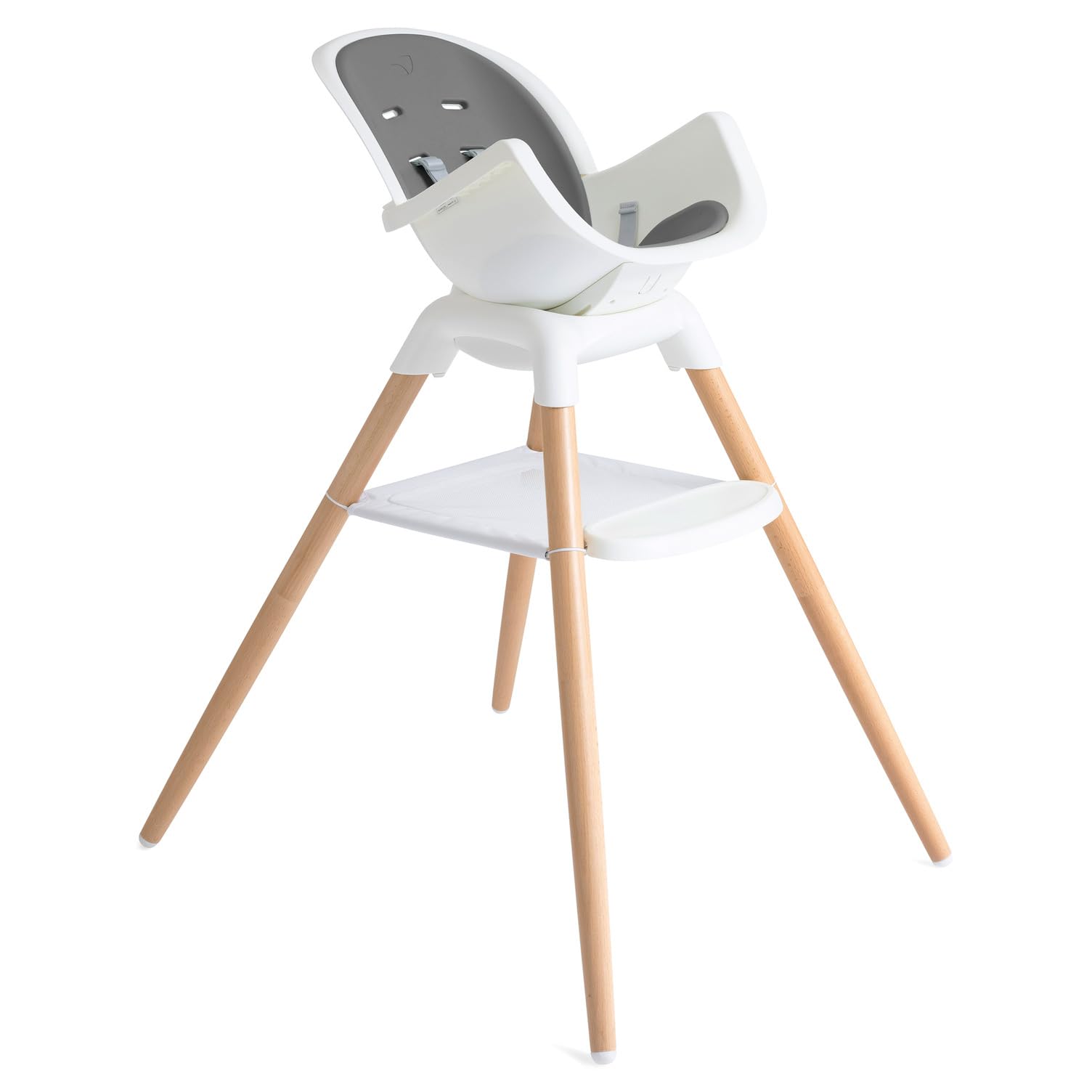 Joie Chai removable 3-position tray grows with your child.