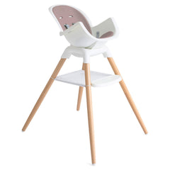 Joie Chai seat pads pop off for quick cleaning