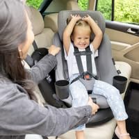 Joie Chili Spin 360 multiple recline positions for better fit