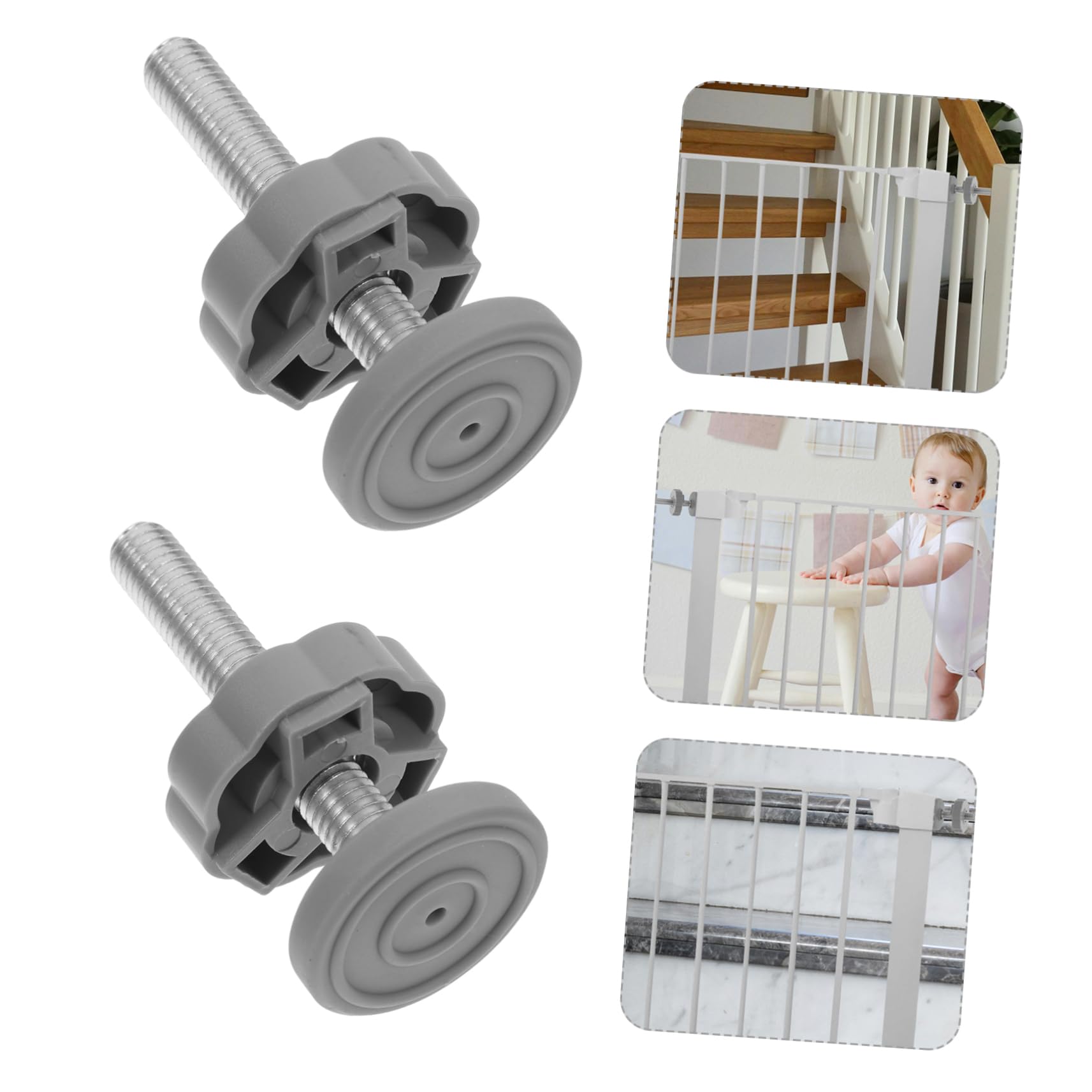 JOINPAYA pressure mounted gate rod provides firm tightening and gate stability.
