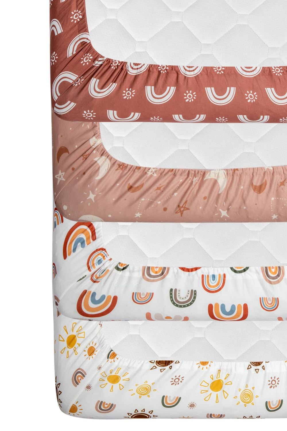 Jola's House daily-use crib sheets: durable, long-lasting softness for busy families.