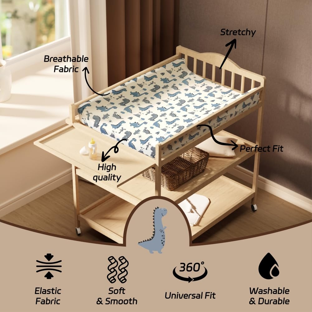 Jola's House fitted sheet on crib mattress for secure fit