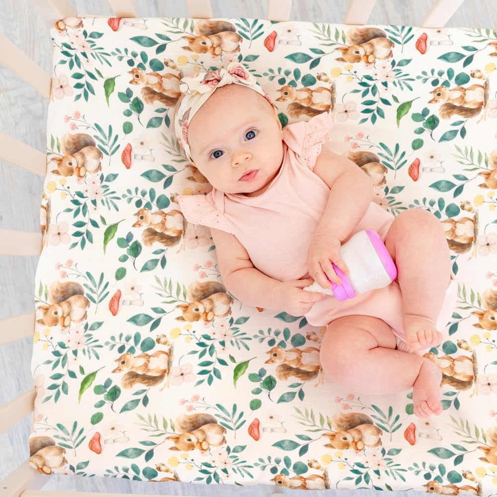 Jola's House N Play Sheets cartoon fox detail highlights playful nursery decor