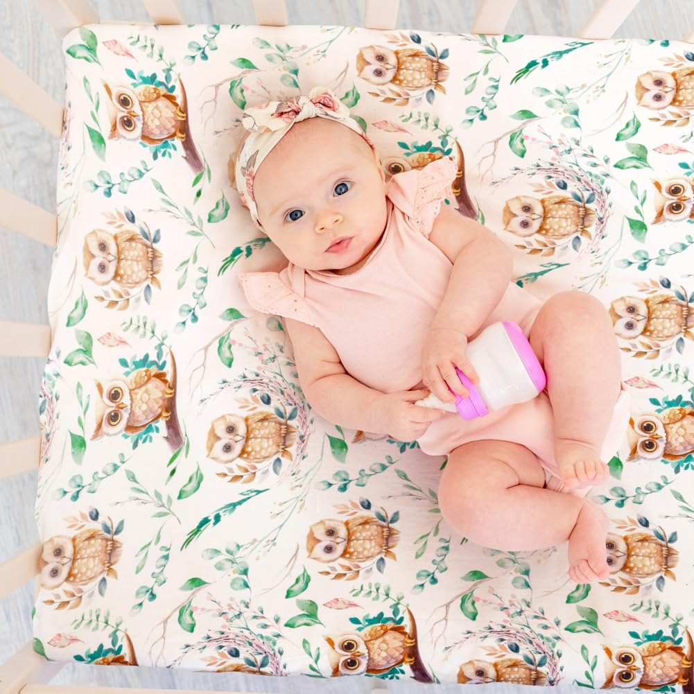 Jola's House N Play Sheets elastic-fit design ensures snug mattress coverage across sizes