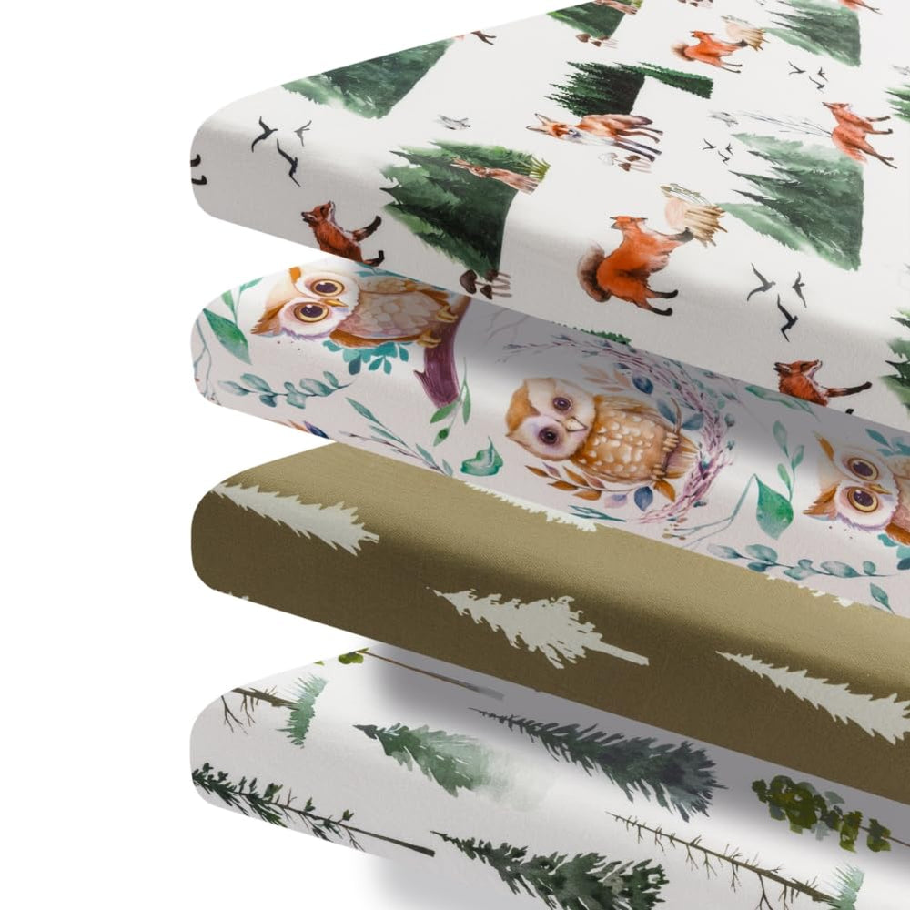 Jola's House 4-pack set provides ready-to-change sheets for busy evenings