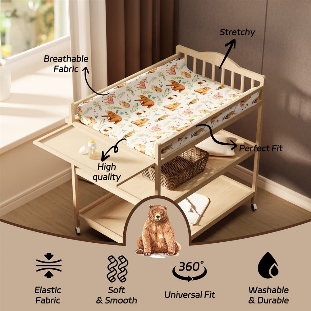 Jola's House machine-washable changing pad cover survives cold cycles and line drying.
