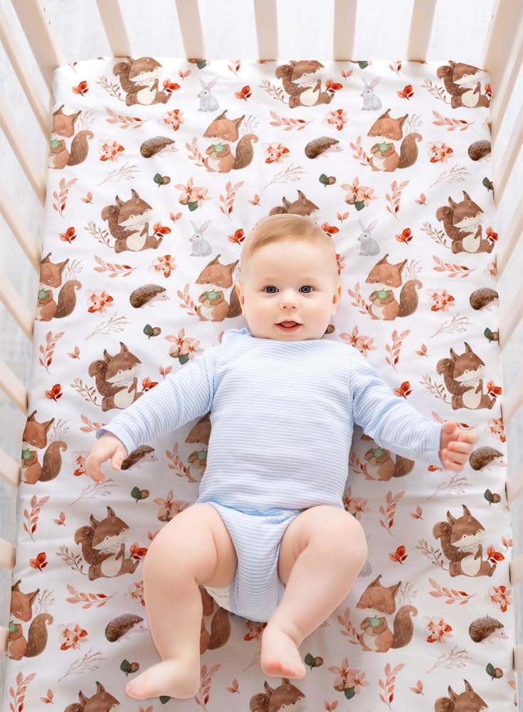 Jola's House crib sheet with fade-resistant colors for long-lasting looks