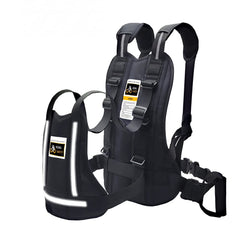 Jolik child safety harness front view with secure straps for motorcycle rides