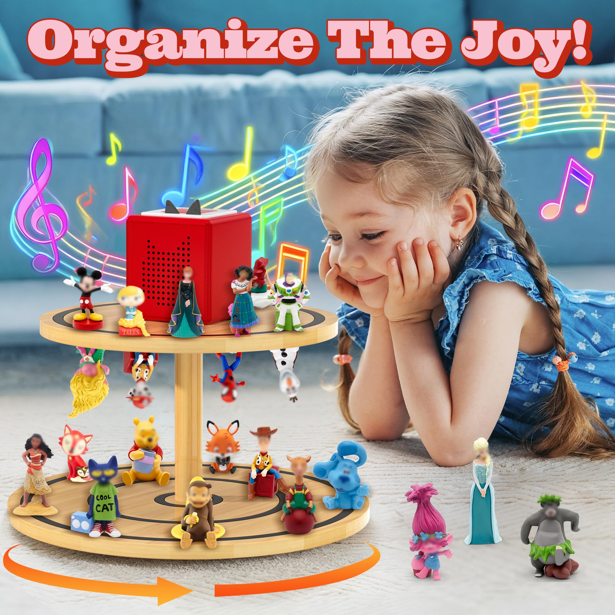 Jolitac Tonie Shelf gift-ready presentation for organized play