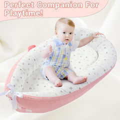 JOLLITO baby lounger double-sided design offering color variety