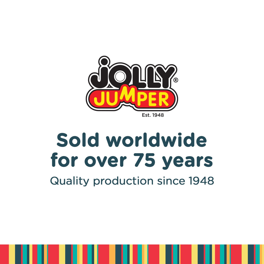 Jolly Jumper Classic Stand grey height-adjustment knob in-use feature