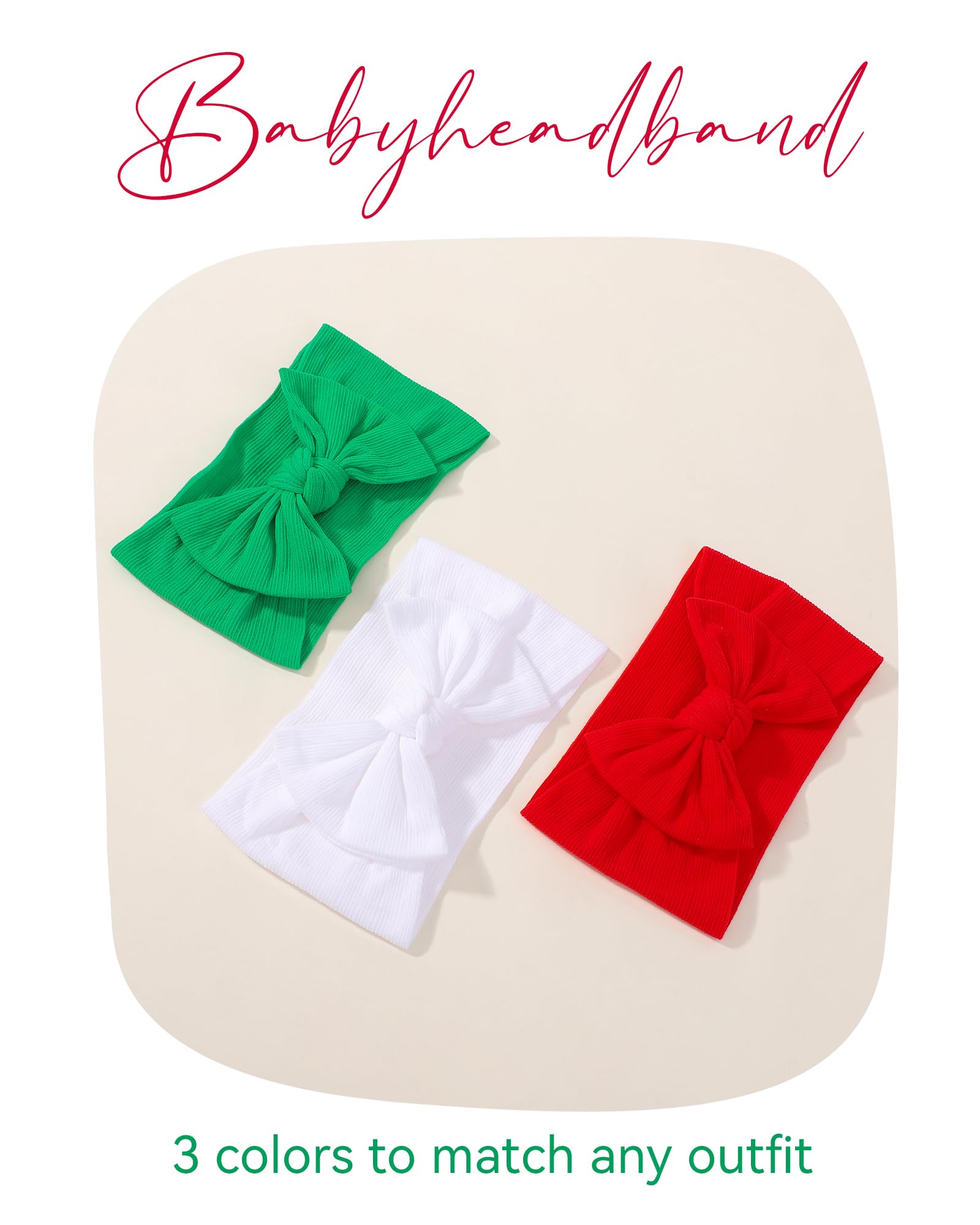 Jollybows all-day comfort headband suits newborns to toddlers