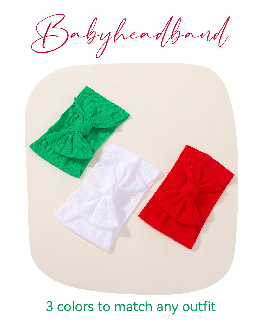 Jollybows all-day comfort headband suits newborns to toddlers