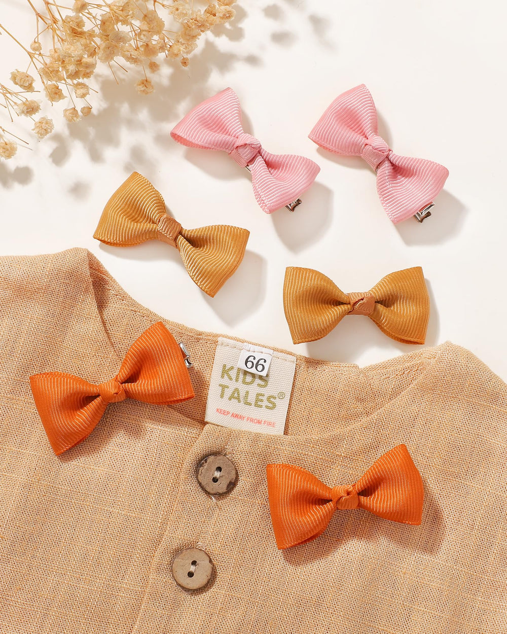 Jollybows grosgrain ribbon closeup reveals durable, shape-holding fabric.