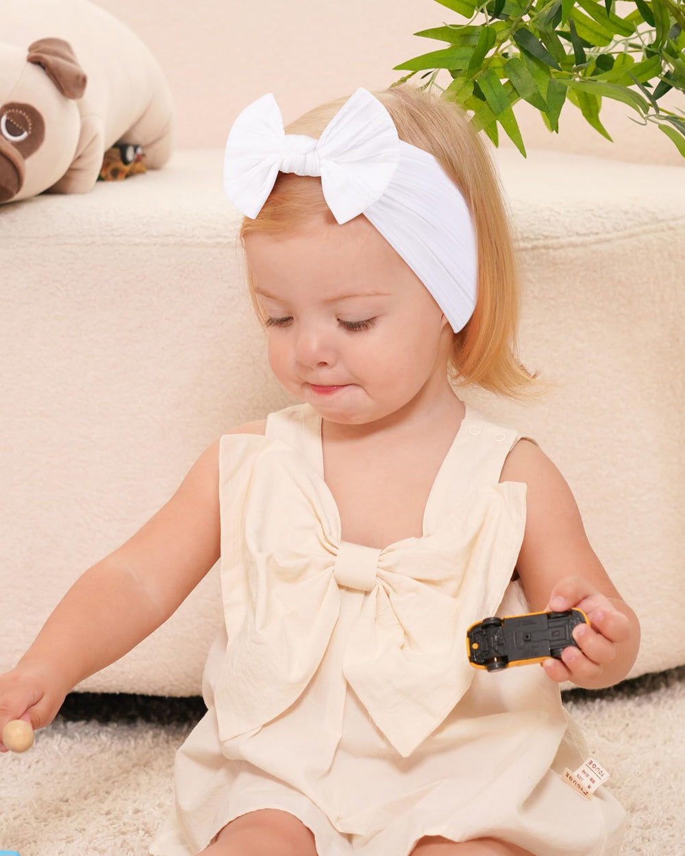 jollybows baby bows headbands adorable-bow – cute bow accents enhance photos and daily outfits