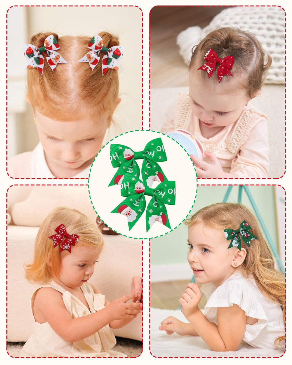 Jollybows baby hair clip sized 1.18 inches ideal for delicate hair