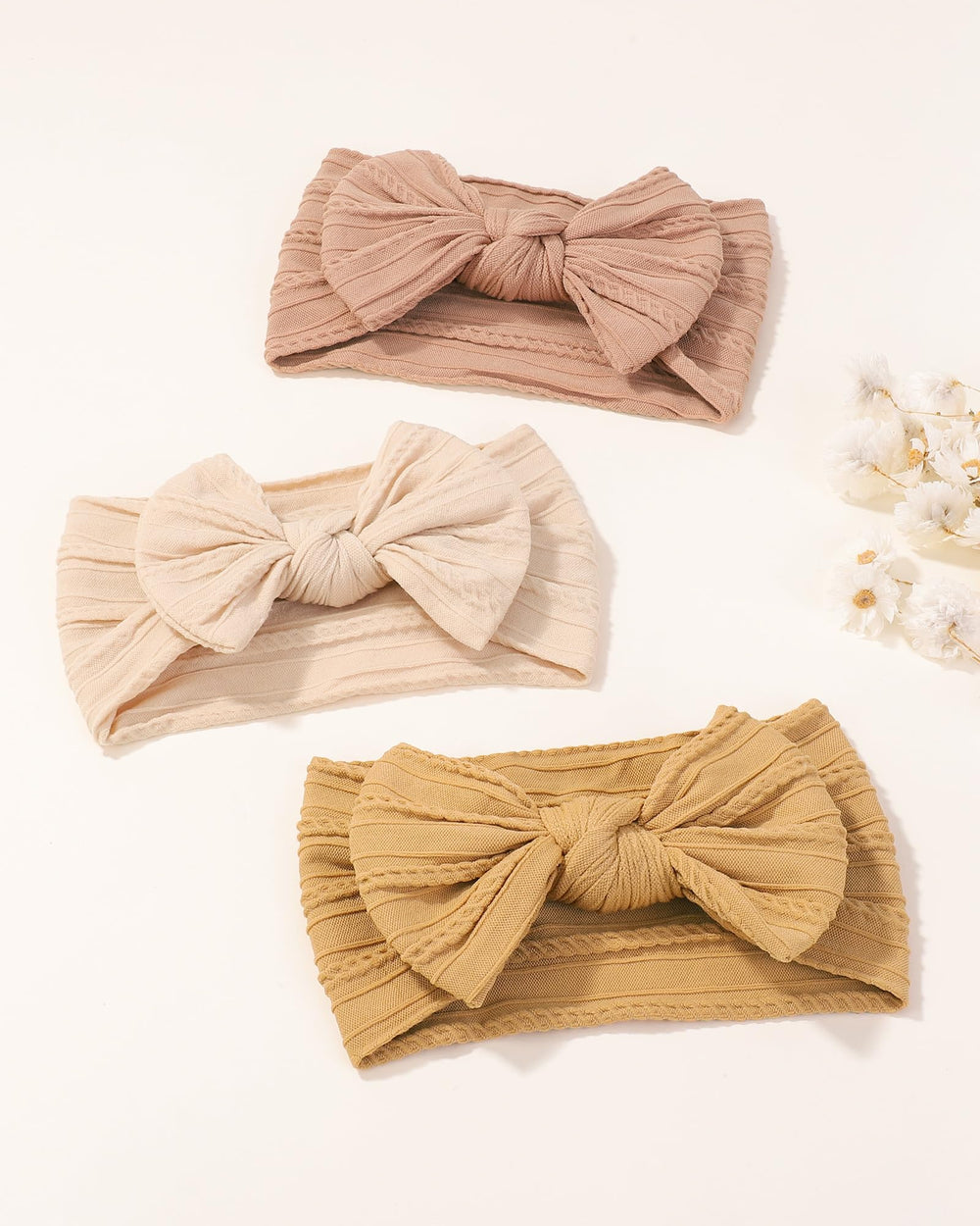 Jollybows baby headband soft texture gentle on delicate skin