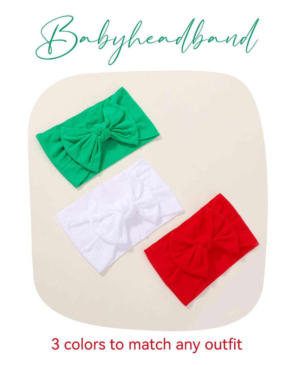 Jollybows baby headband wearable design supports all-day use.