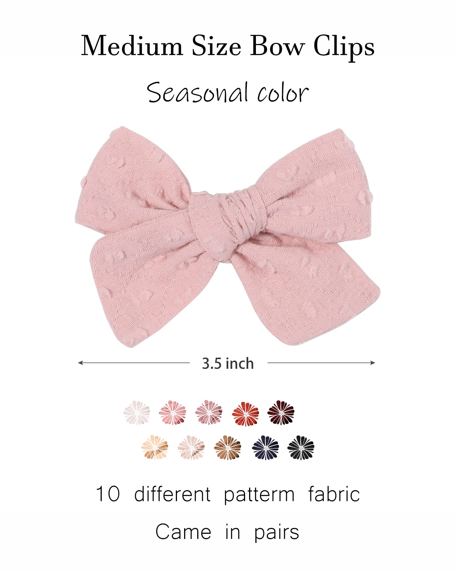 Jollybows baby-pigtail clip—secure alligator style for toddlers.
