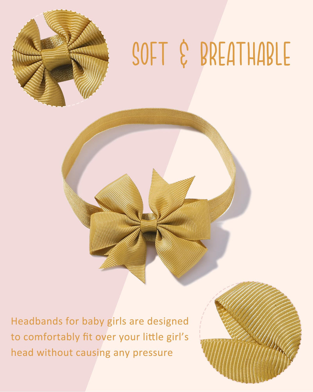 Jollybows baby-shower-baptism-birthday bows closeup illustrates festive style for special occasions.