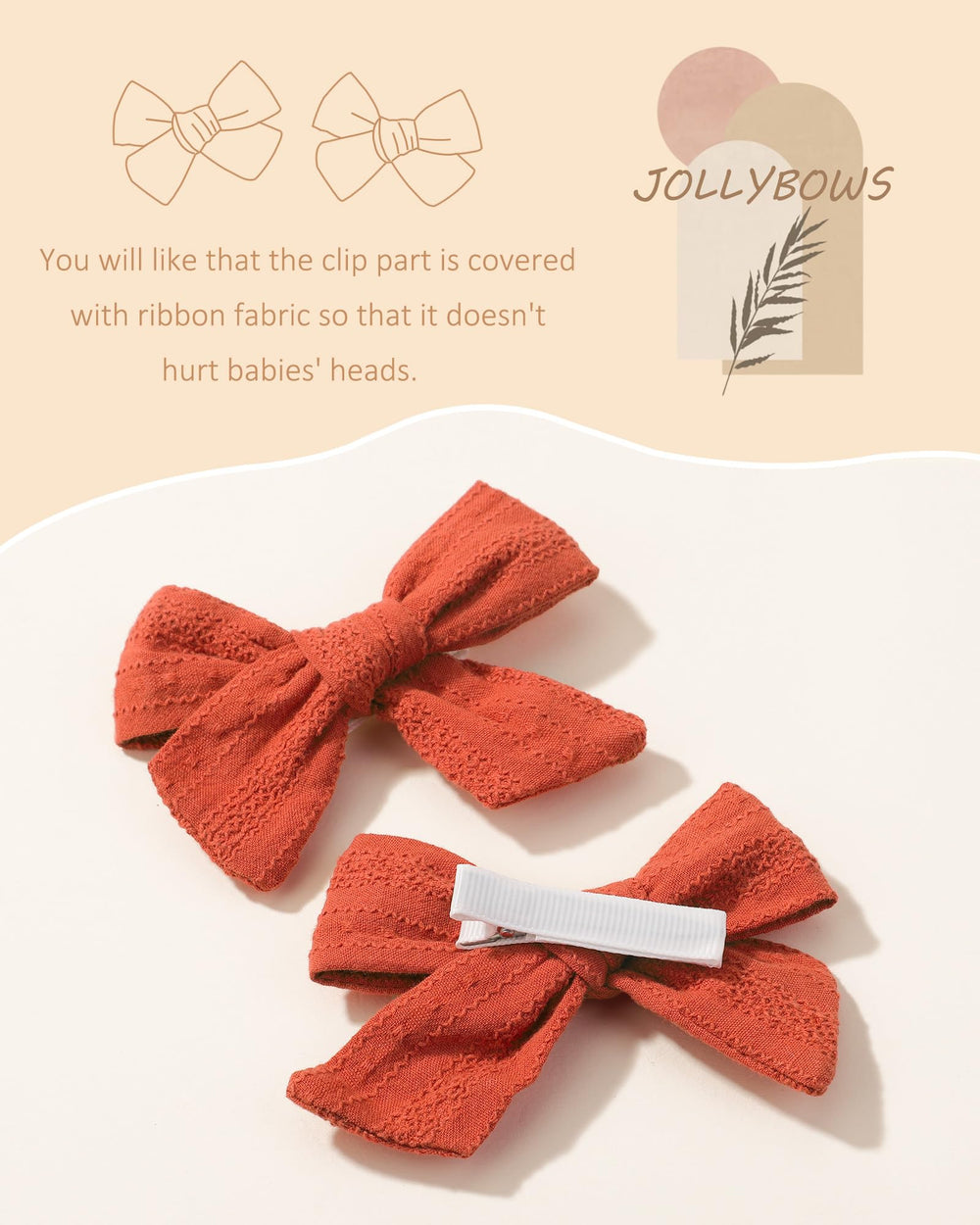 Jollybows ideal for baptisms and birthday photo props