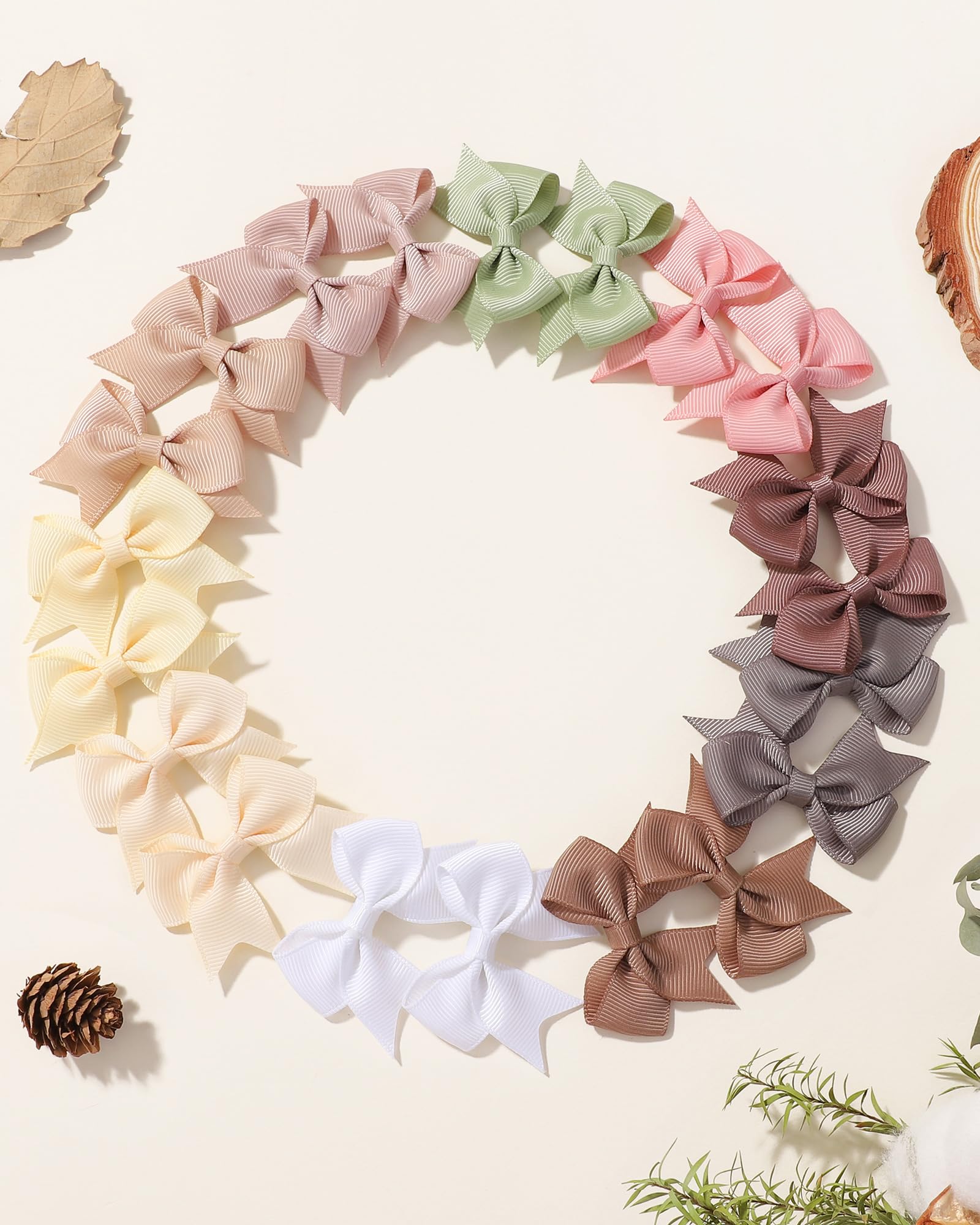 Jollybows bows on pigtails create a cute, everyday hairstyle.