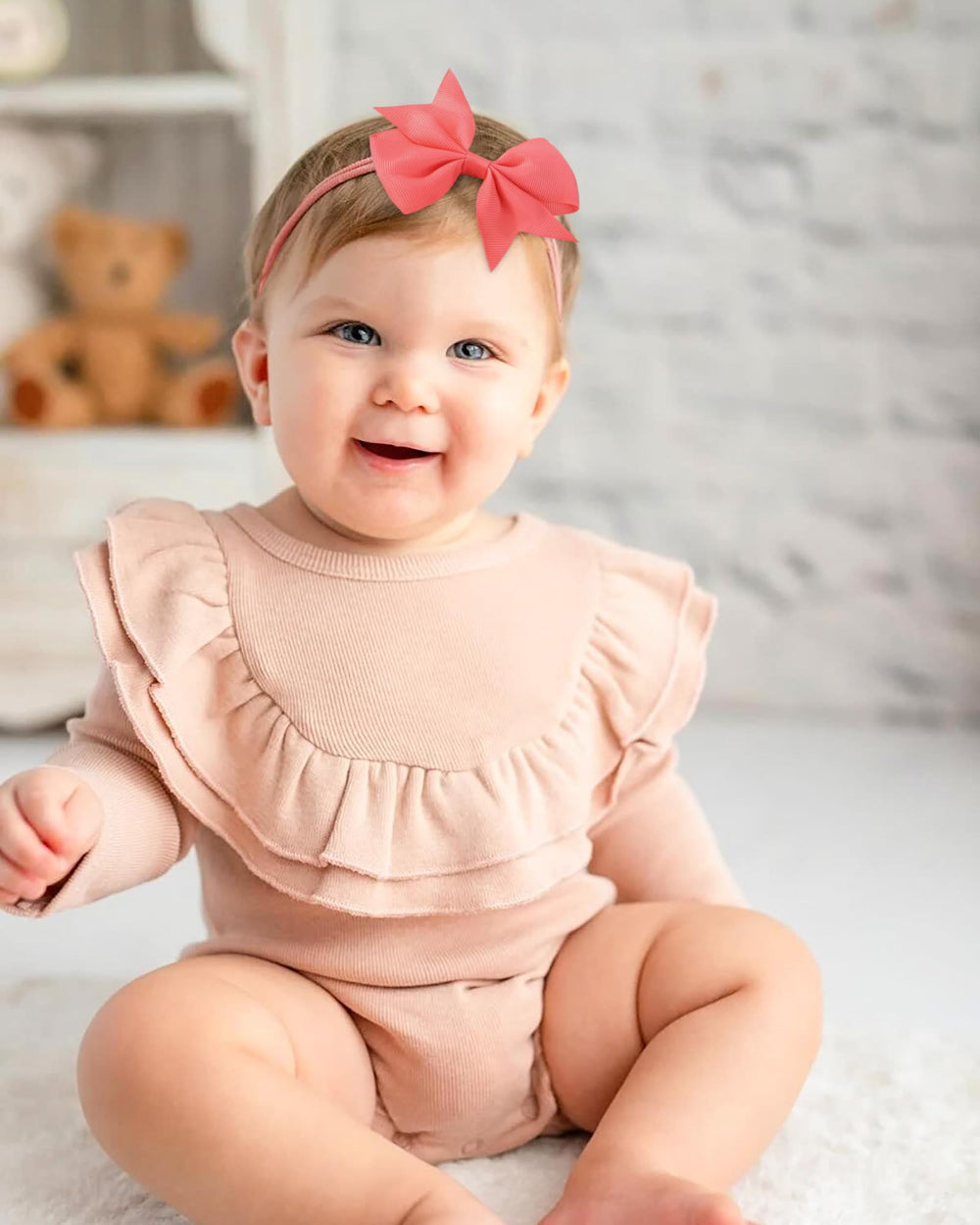 Jollybows color variety bows showcased to simplify styling