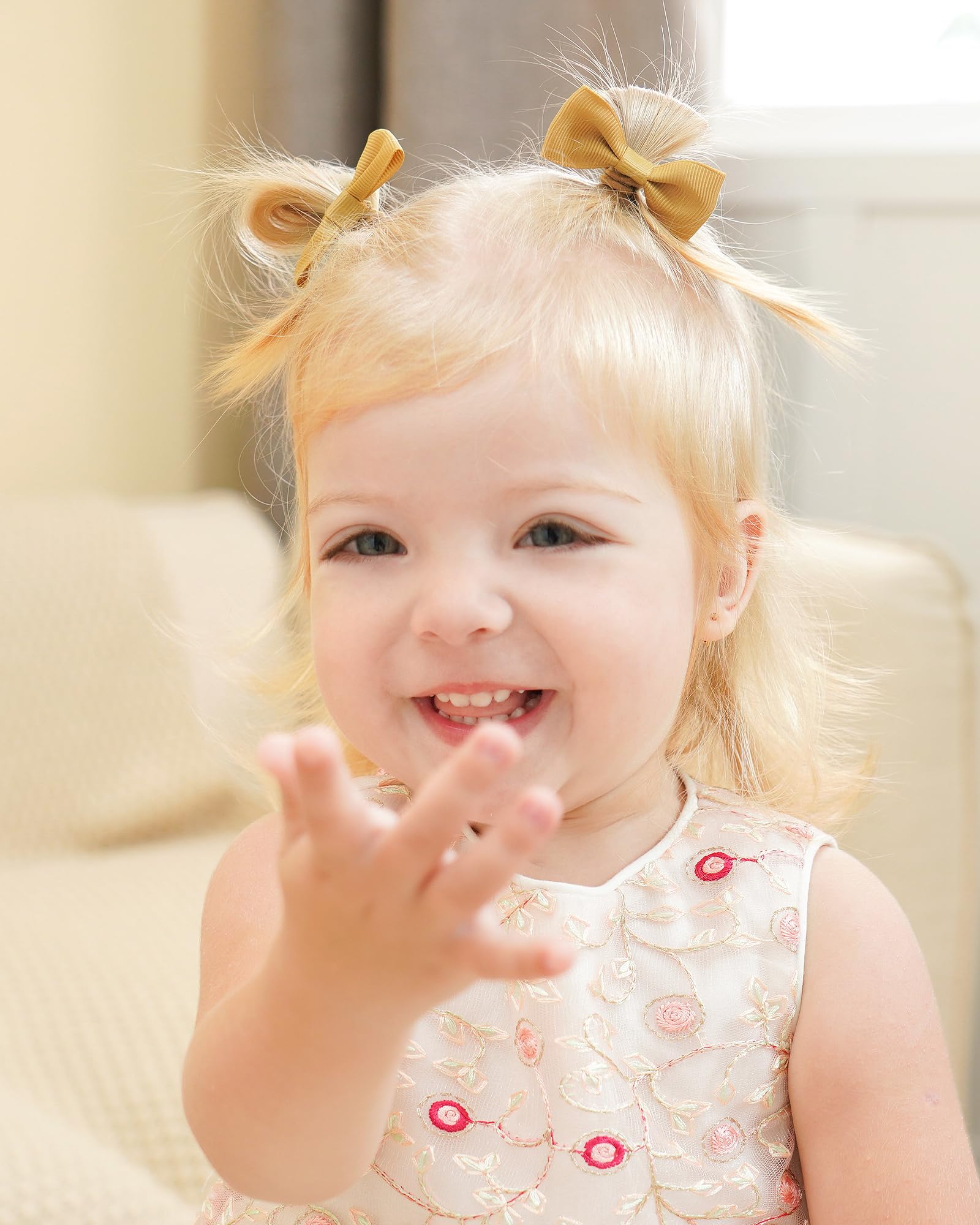 Jollybows colorful bows complement daily wear and special occasions.