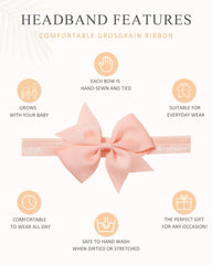 Jollybows colorful bow set displayed, great for coordinating looks and special occasions.