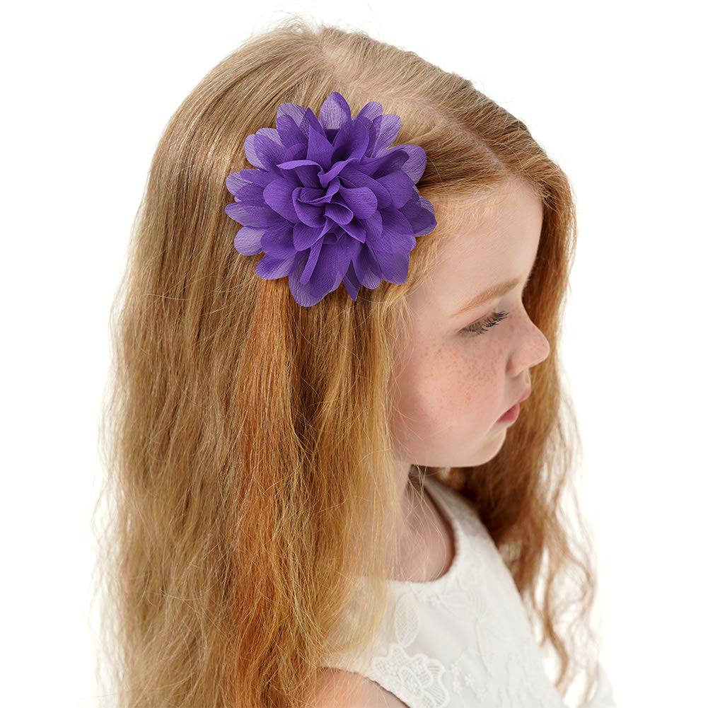 Jollybows colorful hair clips for baby girls ideal for playful day-to-day styles.