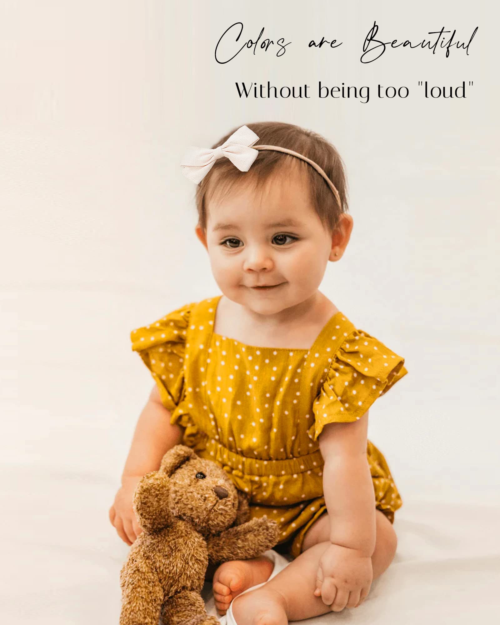 Jollybows easy-match bow accessory coordinating with everyday wardrobe.