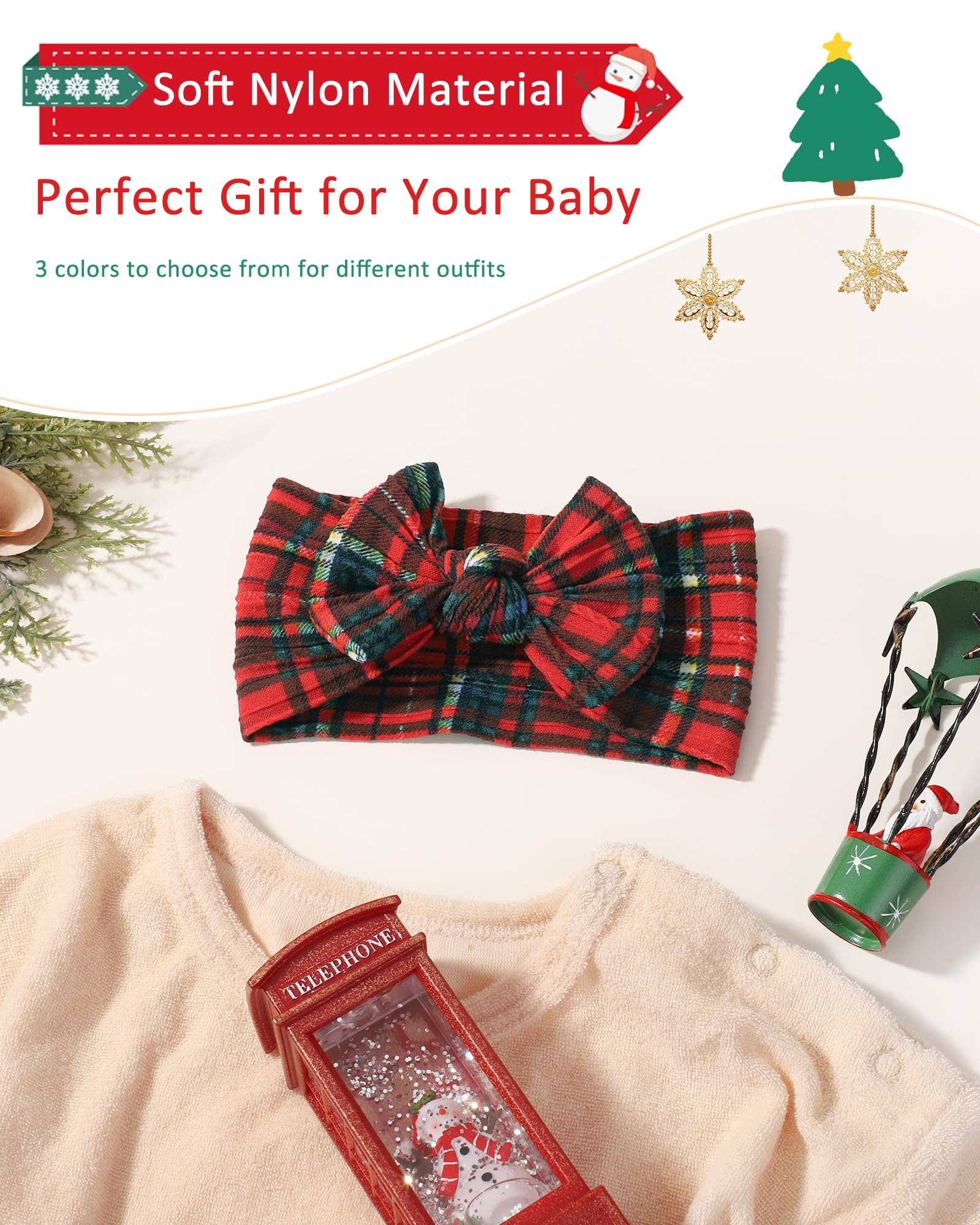 Jollybows gift-ready baby headband set, ideal present